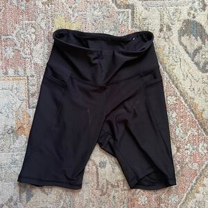 Old Navy Black Bike Shorts Stretchy Athletic Wear